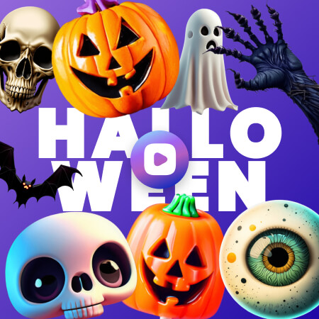 Free Animated Halloween Stickers and Animated PNG | LightX