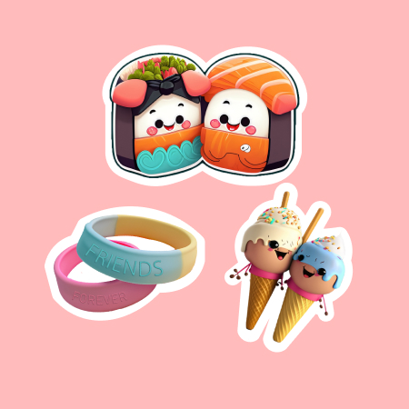Free Friendship Sticker PNG and Cliparts Online | LightX